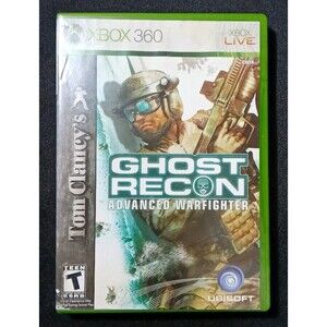 Tom Clancy's Ghost Recon: Advanced Warfighter (Microsoft Xbox 360, 2006)